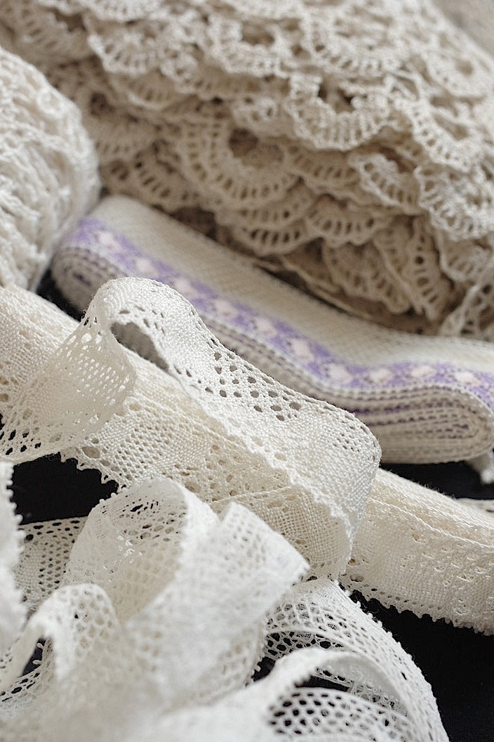 dentelle antique アンティークレース 箱入りlots2