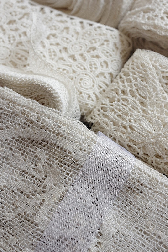 dentelle antique アンティークレース 箱入りlots2