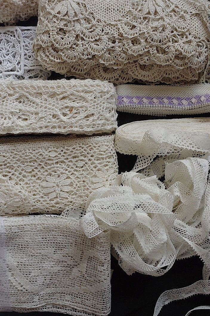 dentelle antique アンティークレース 箱入りlots2