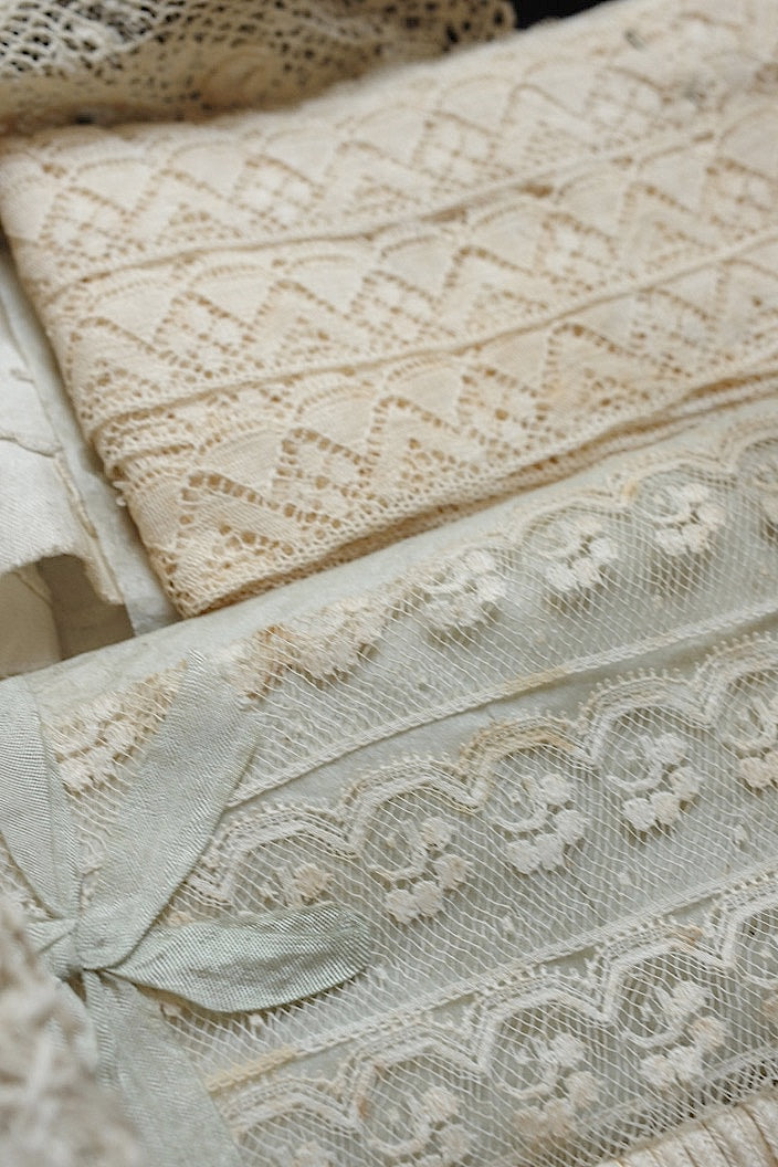 dentelle antique アンティークレース 箱入りlots3