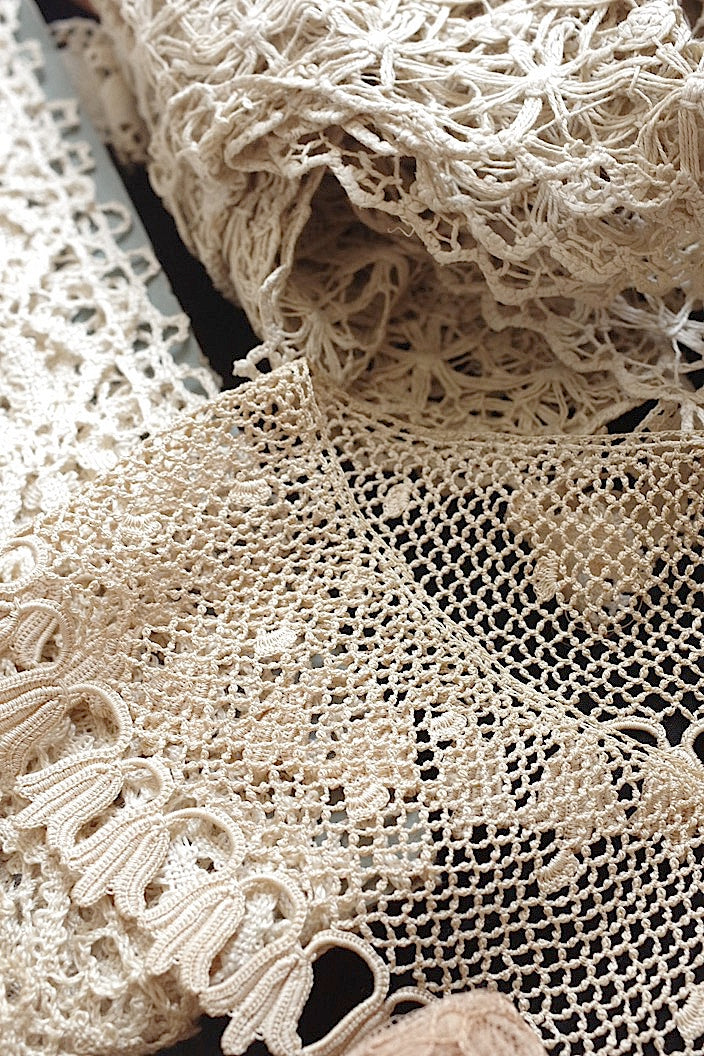 dentelle antique アンティークレース 箱入りlots3