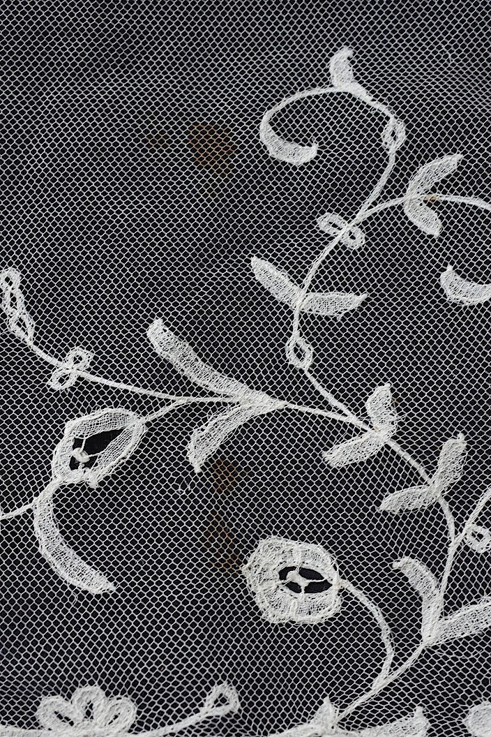dentelle antique アンティークレース 大幅 アプリカッションアングレテール