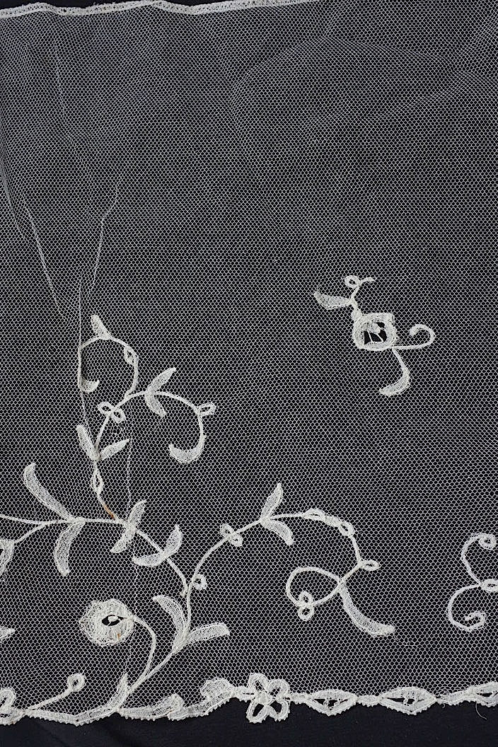 dentelle antique アンティークレース 大幅 アプリカッションアングレテール