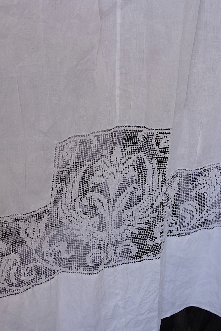 vêtement antique アンティーク教会チュニック aube3