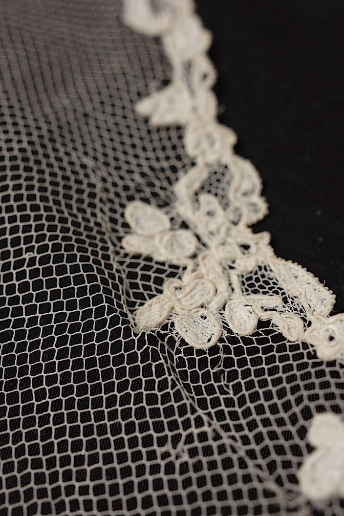 dentelle antique アンティークレース アプリカッションブリュクセル