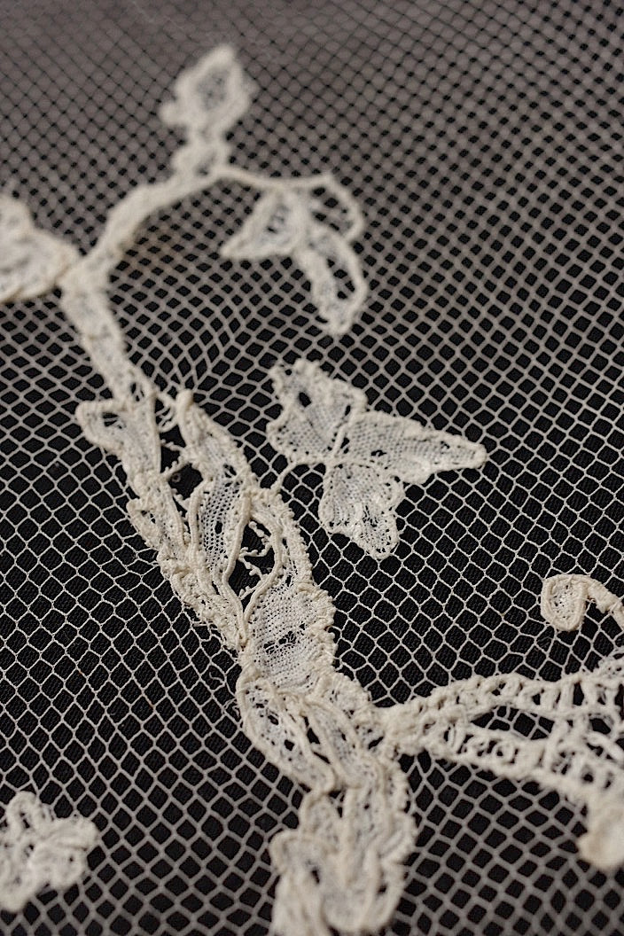 dentelle antique アンティークレース アプリカッションブリュクセル