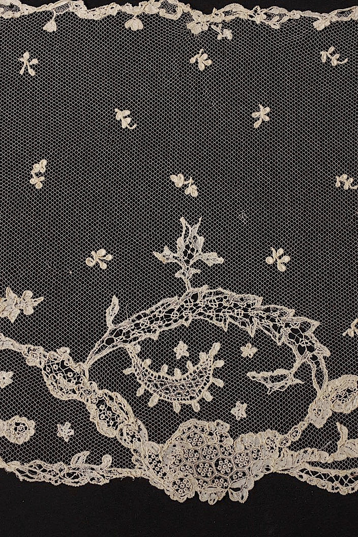 dentelle antique アンティークレース アプリカッションブリュクセル