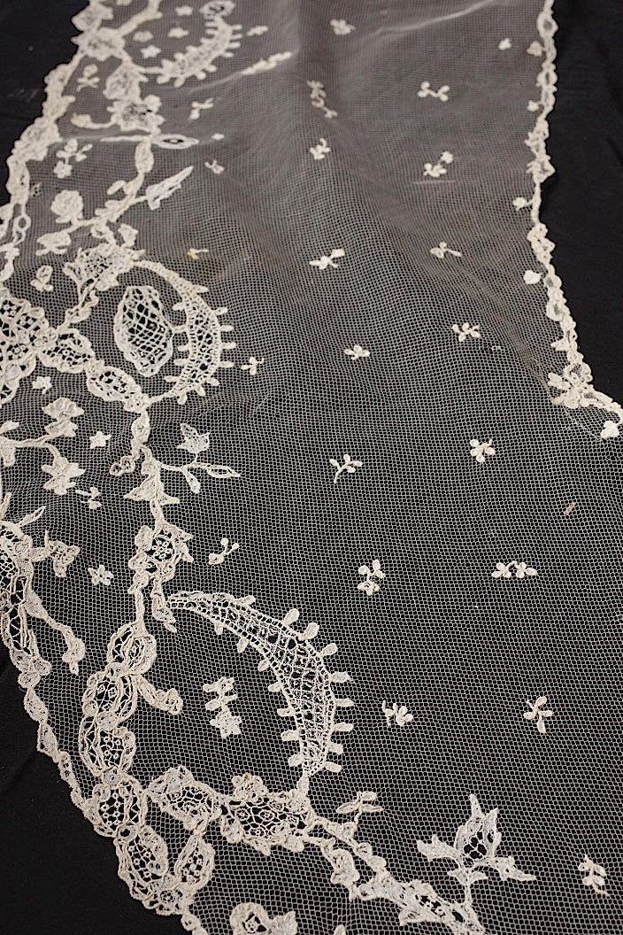 dentelle antique アンティークレース アプリカッションブリュクセル