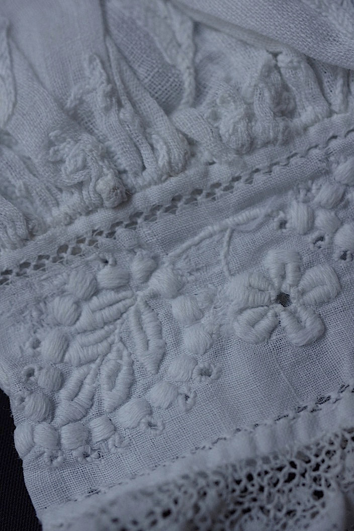 dentelle antique アンティークレース 袖