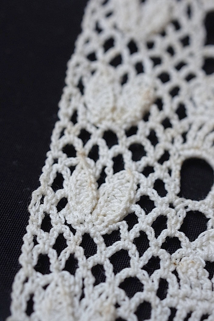 dentelle antique アンティークレース クロシェレース 334cm 340cm