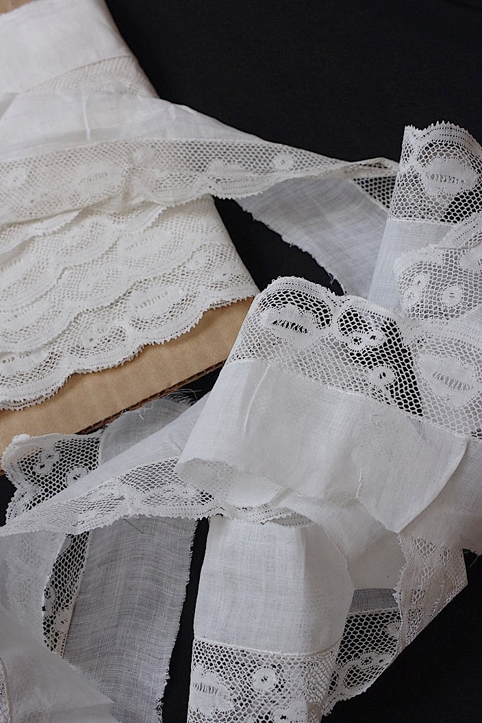 dentelle antique アンティークレース 440cm 810cm