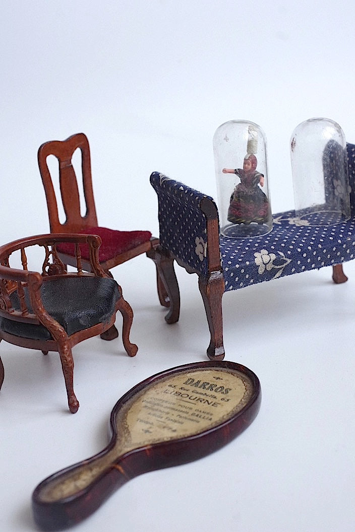 mobilier miniatures vintage ヴィンテージミニチュア家具2 .FR a l'epoque
