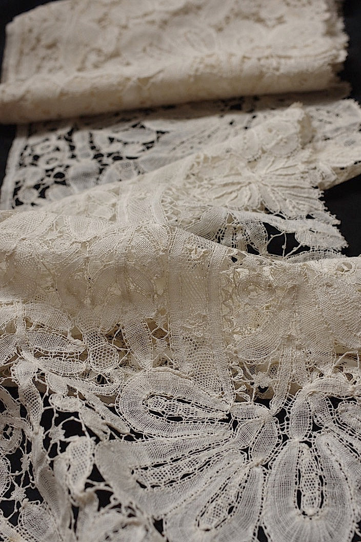 dentelle antique アンティークレース 幅広ホニトン 310cm