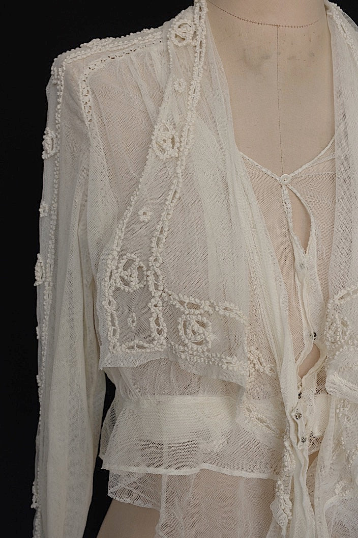 vêtement antique アンティークブラウス