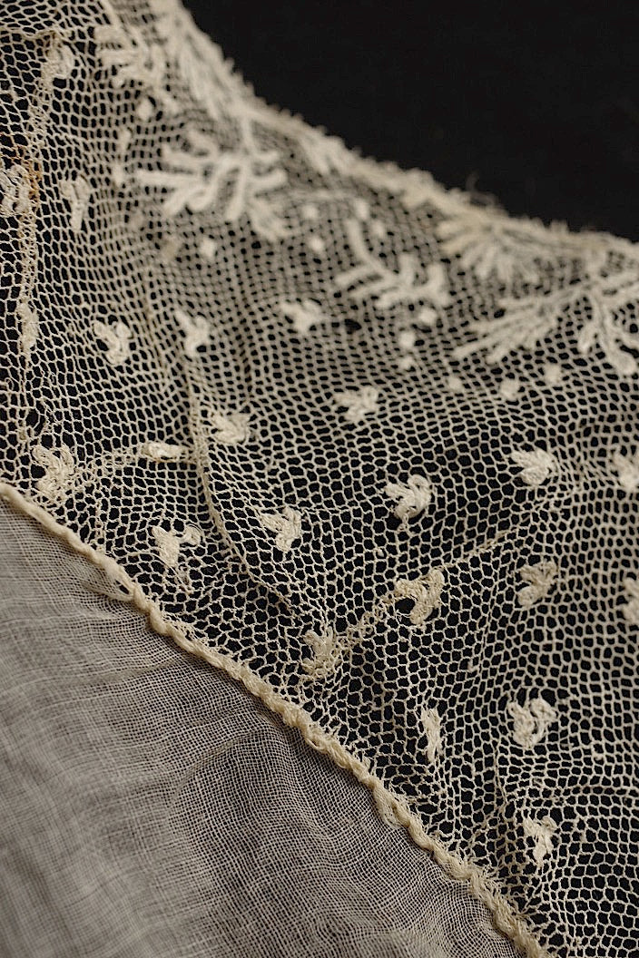 dentelle antique アンティークレース ショール
