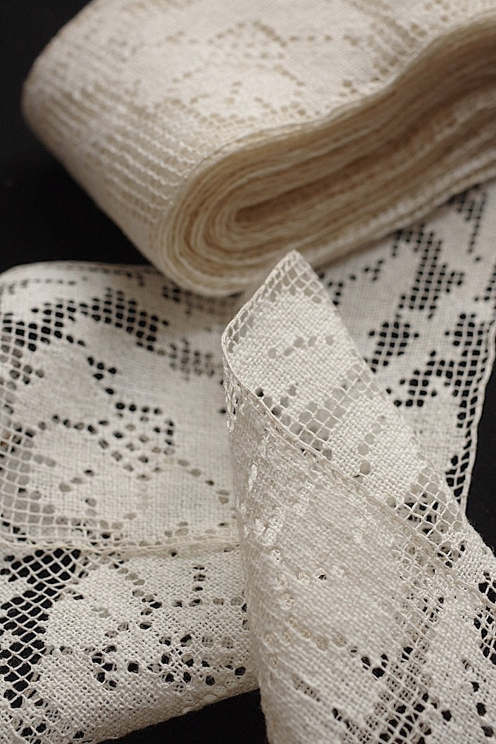 dentelle antique アンティークレース フィレ 710cm