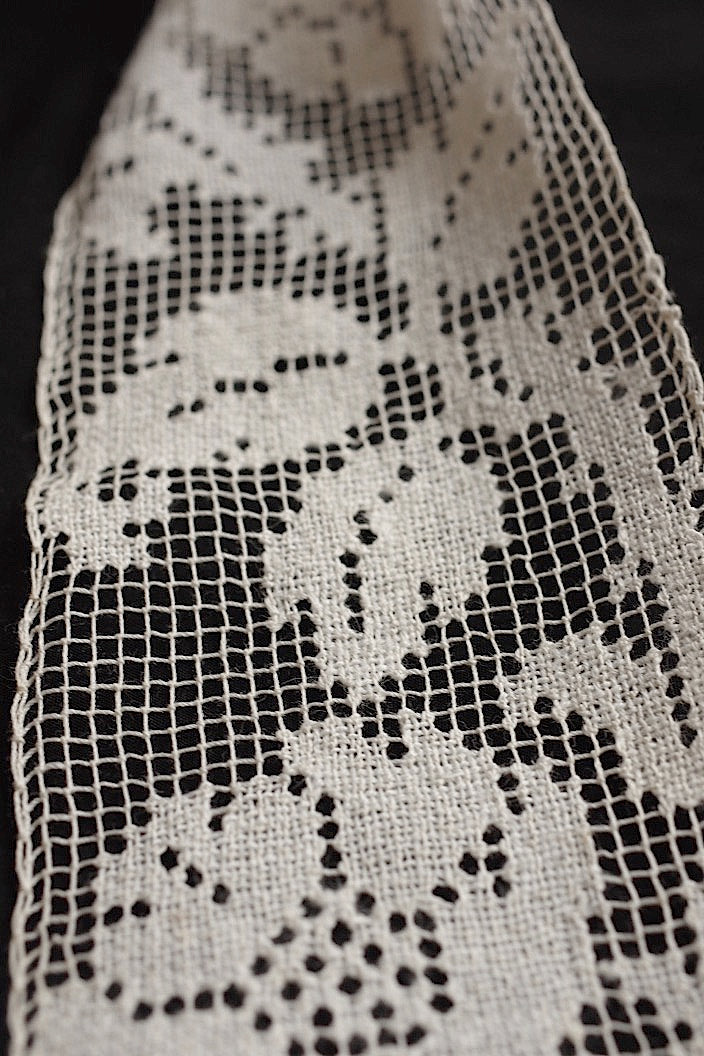 dentelle antique アンティークレース フィレ 710cm