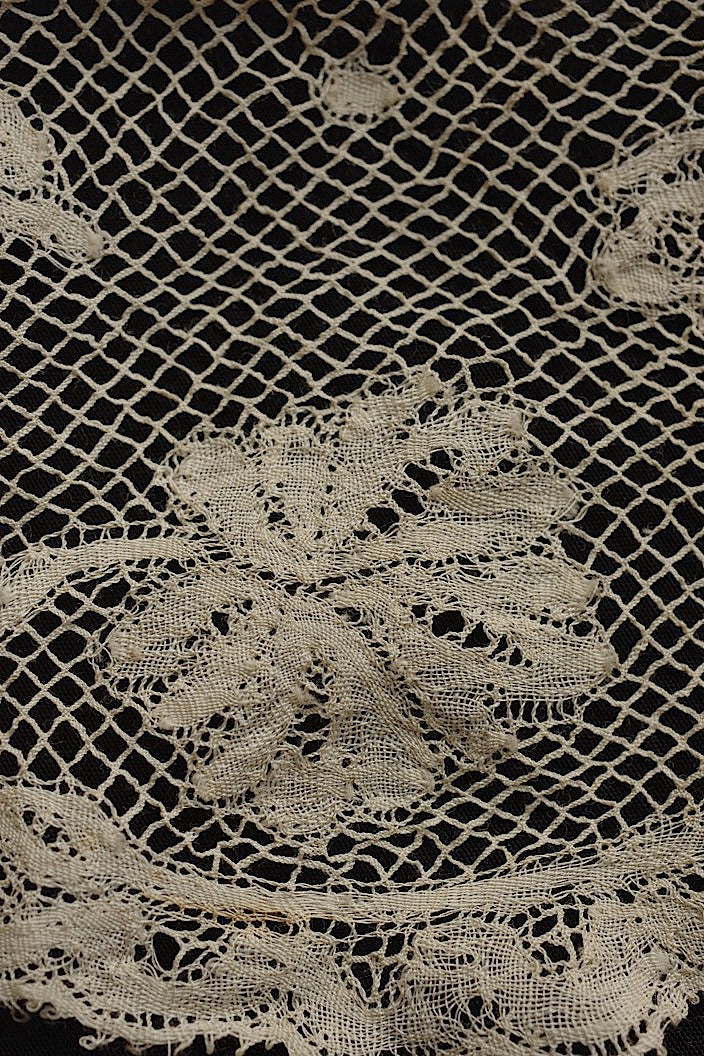 dentelle antique アンティークレース 264cm 98cm 103cm