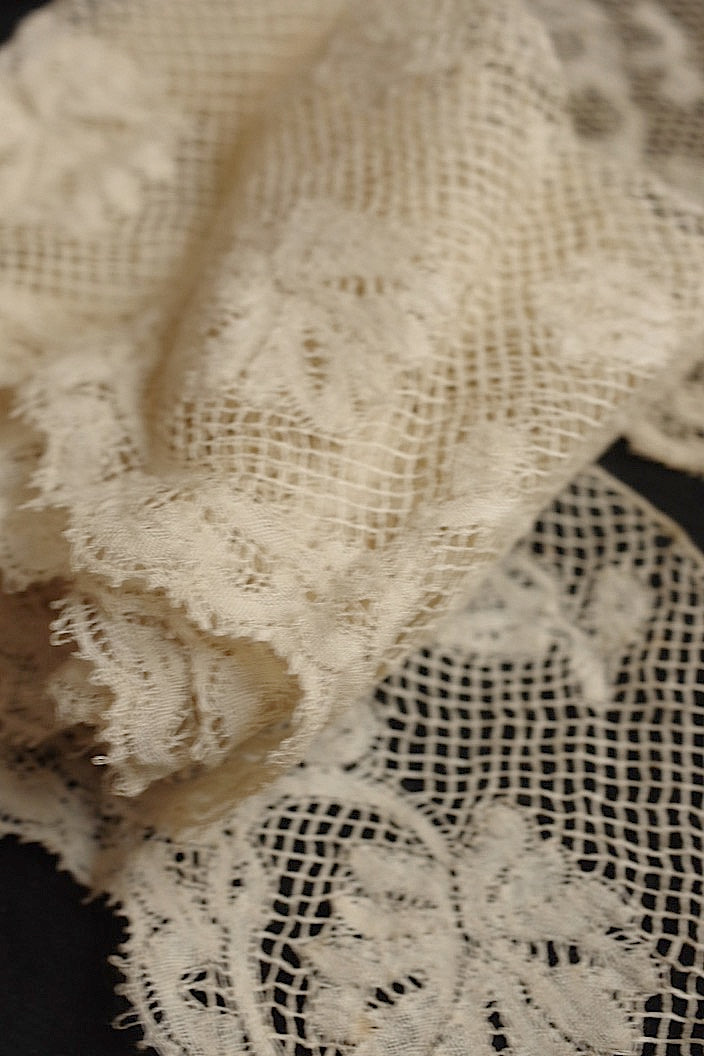 dentelle antique アンティークレース 264cm 98cm 103cm