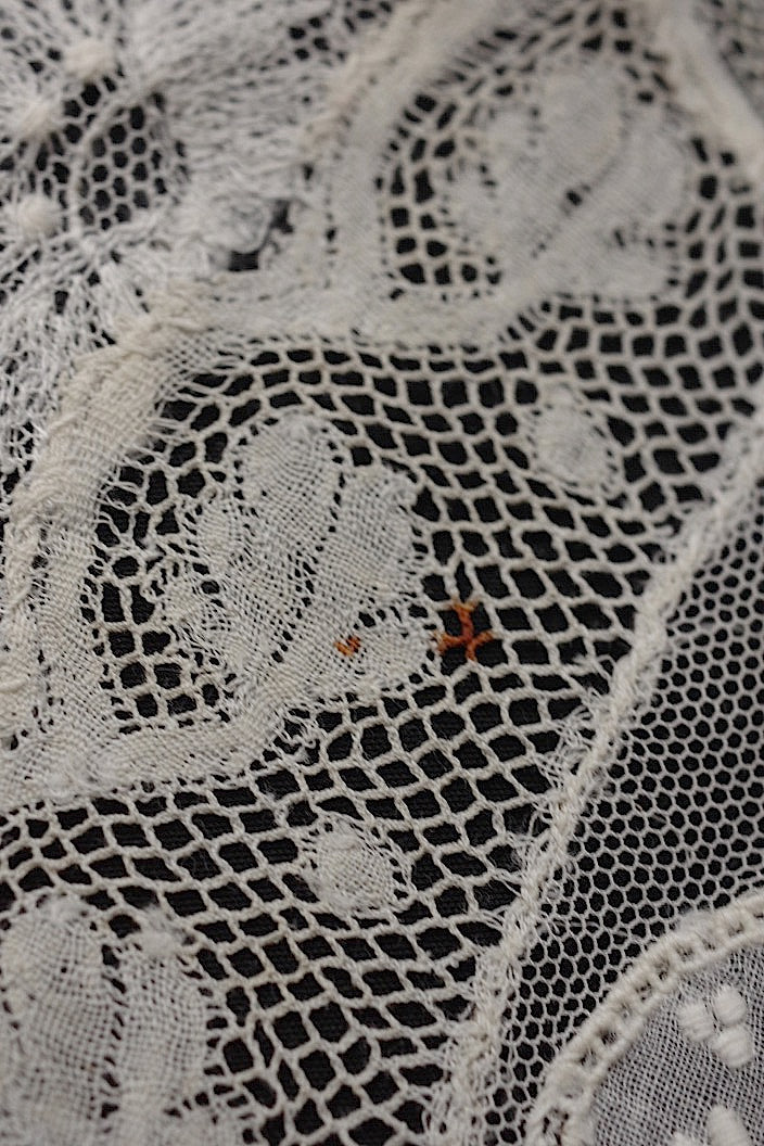 dentelle antique アンティークレース 刺繍napprons