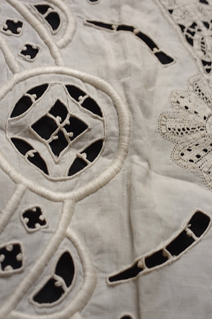 dentelle antique アンティークレース 刺繍 レース nappe lot