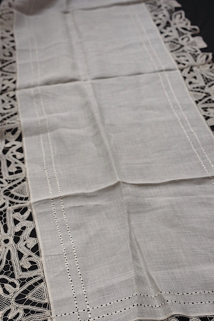 dentelle antique アンティークレース 刺繍 レース nappe lot