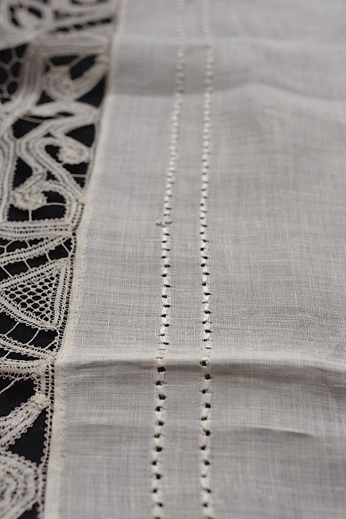 dentelle antique アンティークレース 刺繍 レース nappe lot