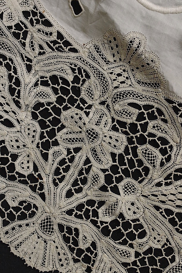 dentelle antique アンティークレース 刺繍 レース nappe lot