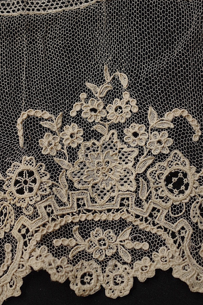 dentelle antique アンティークレース アランソンレース 143cm