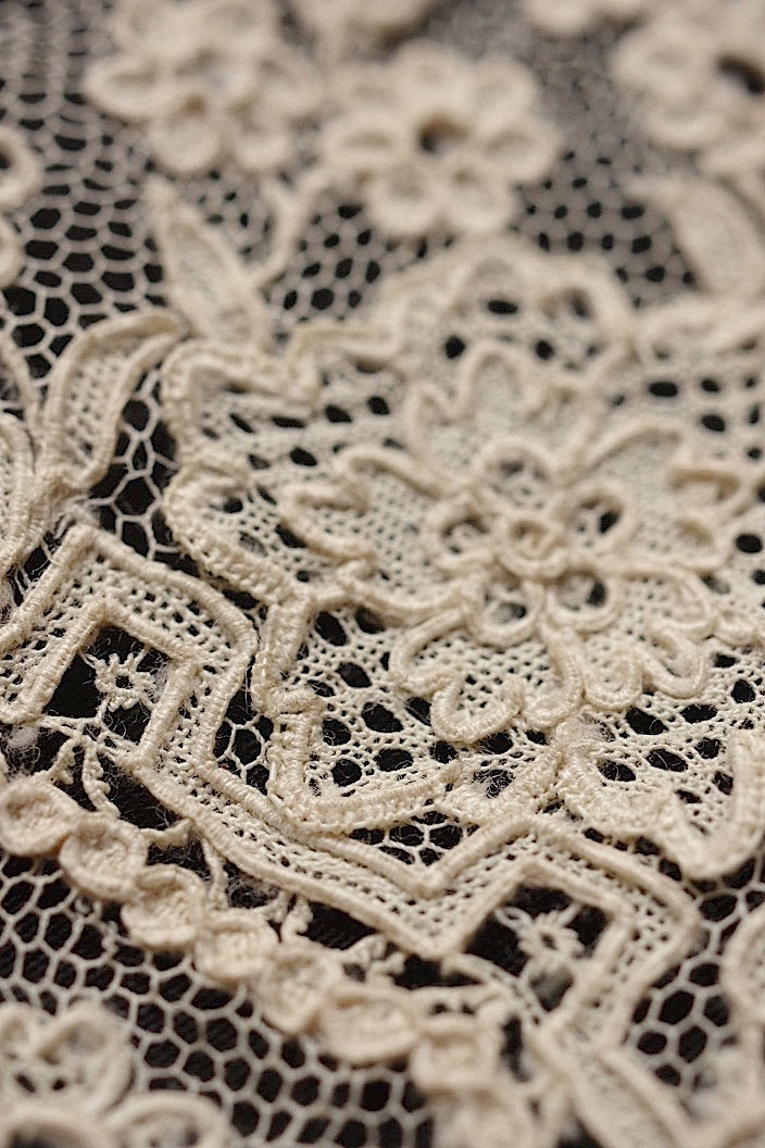 dentelle antique アンティークレース アランソンレース 143cm
