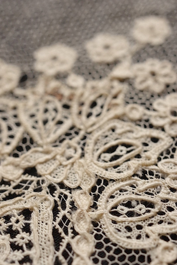 dentelle antique アンティークレース アランソンレース 143cm