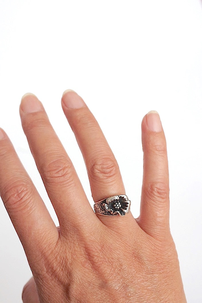 bague antique アンティークシルバーリング