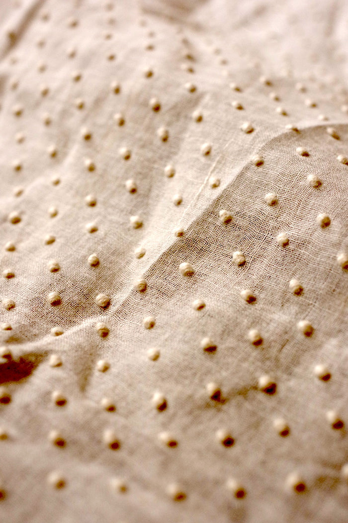 dentelle antique アンティーク刺繍 fichu