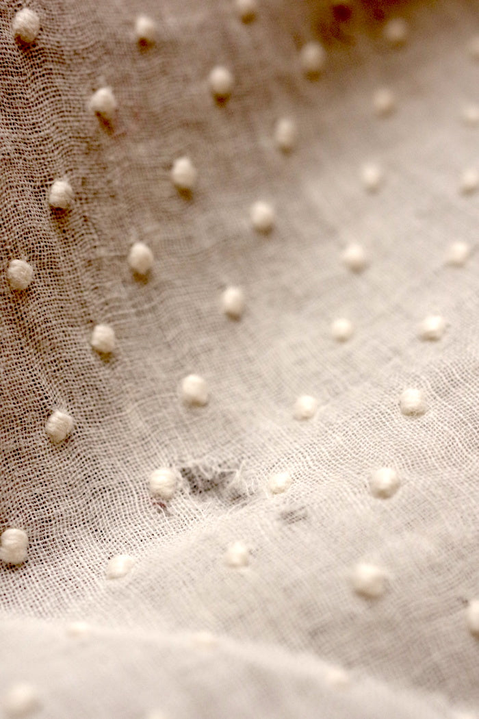 dentelle antique アンティーク刺繍 fichu