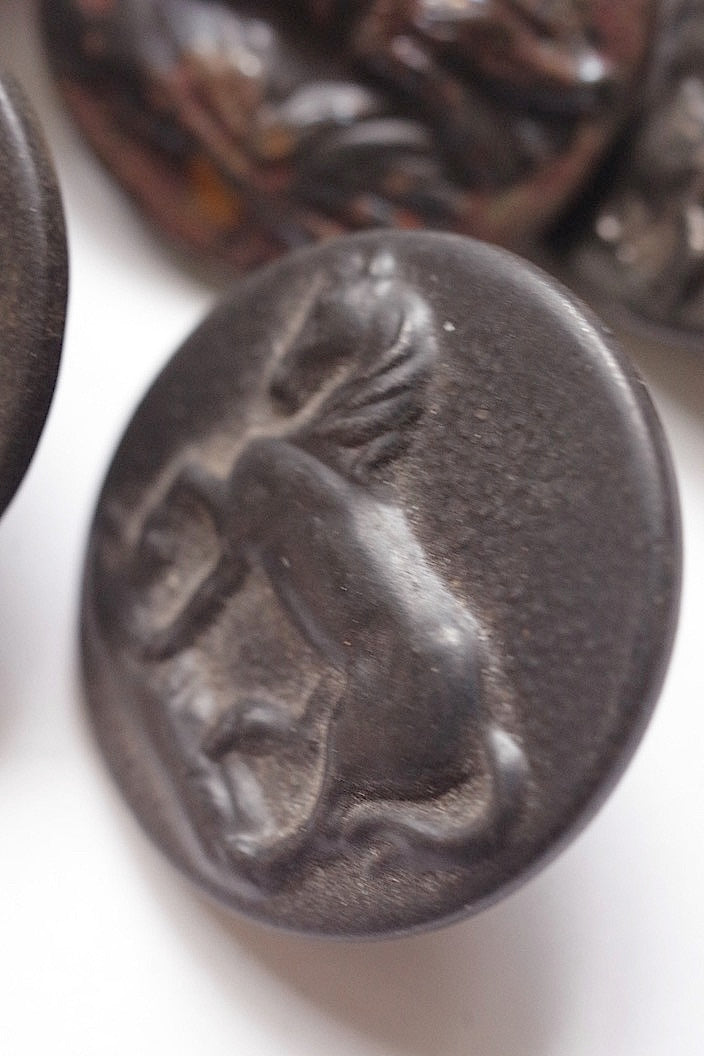 boutons antique アンティークボタン ハンターボタン lots2