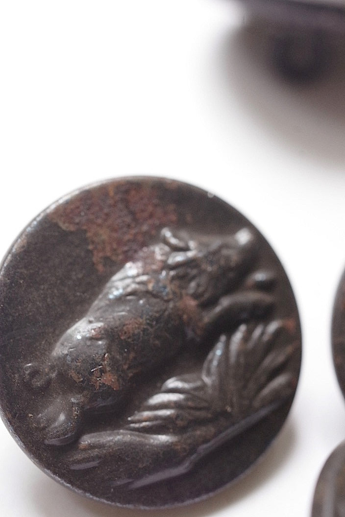 boutons antique アンティークボタン ハンターボタン lots3