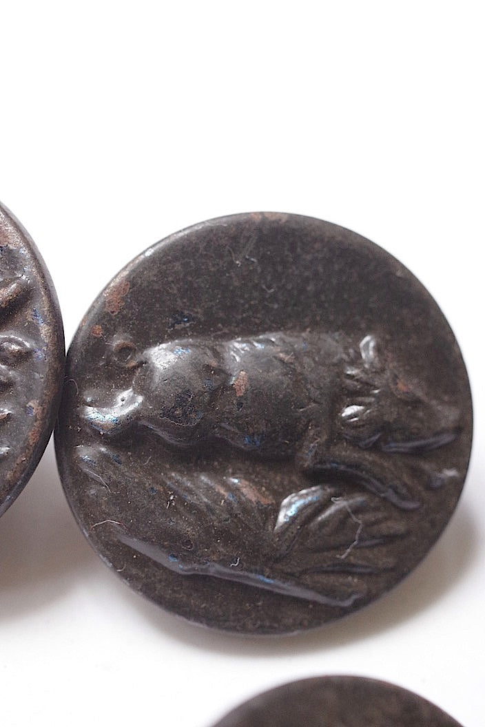boutons antique アンティークボタン ハンターボタン lots4 .FR a l'epoque