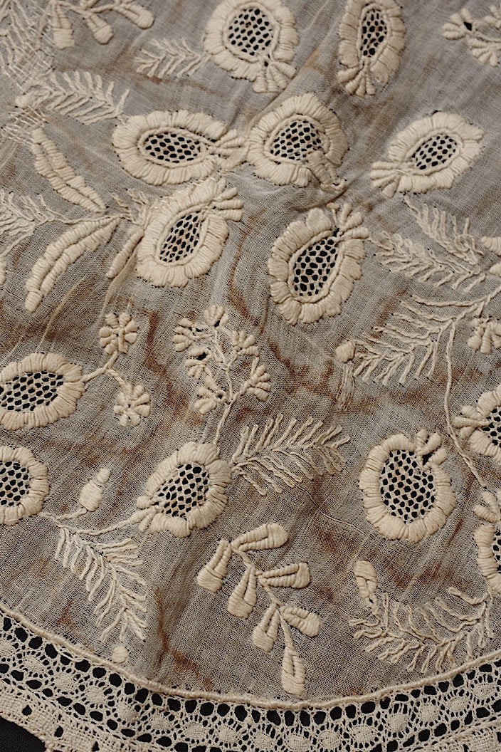 dentelle antique アンティーク 刺繍クロス