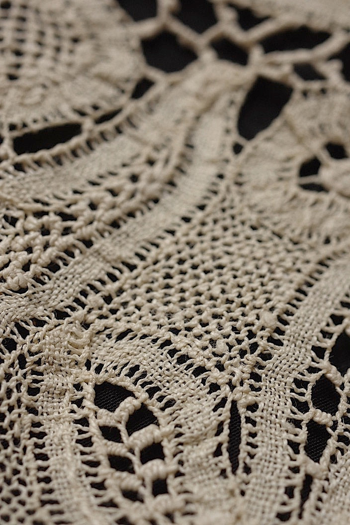dentelle antique アンティーク 刺繍クロス