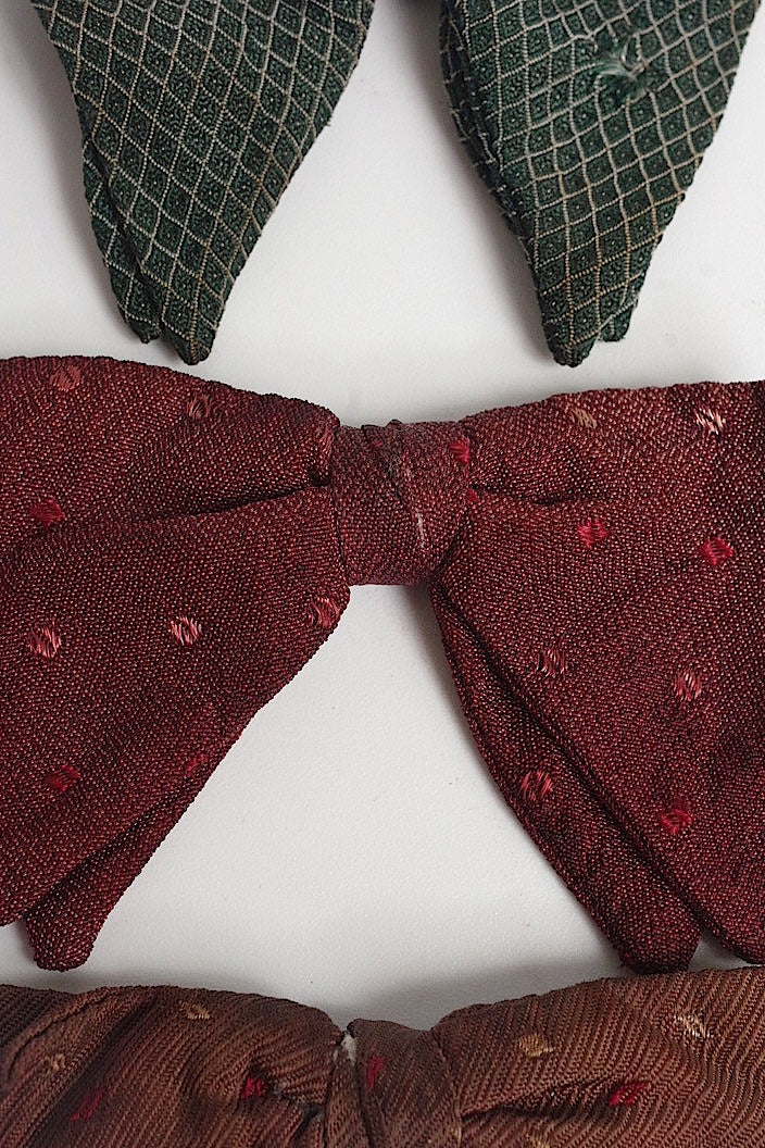 papillon vintage ヴィンテージ蝶ネクタイ 3つ .FR a l'epoque