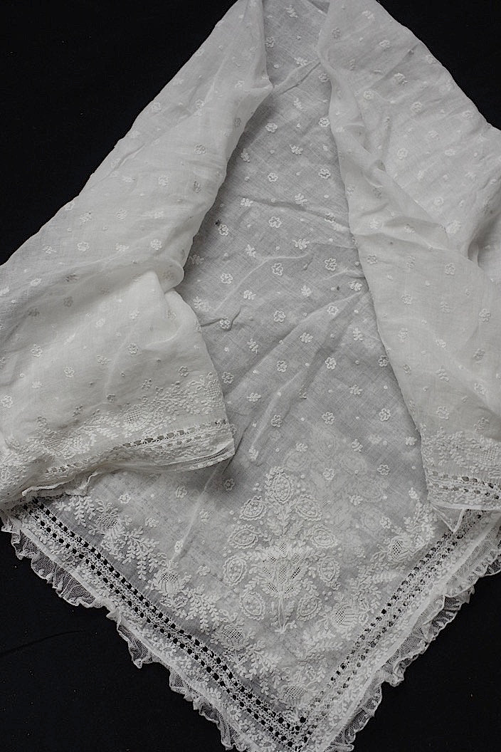 dentelle antique アンティークレース fichu