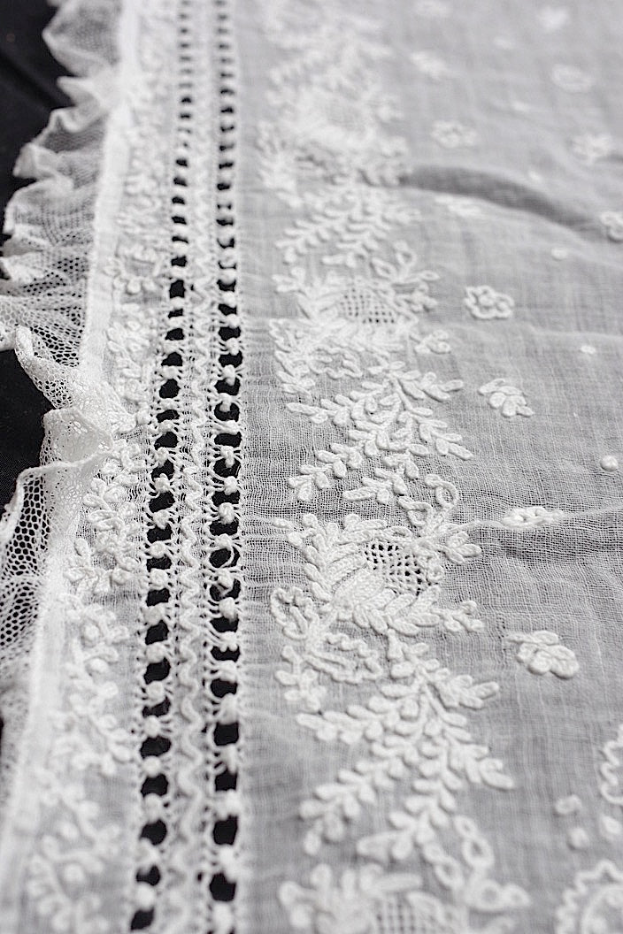 dentelle antique アンティークレース fichu