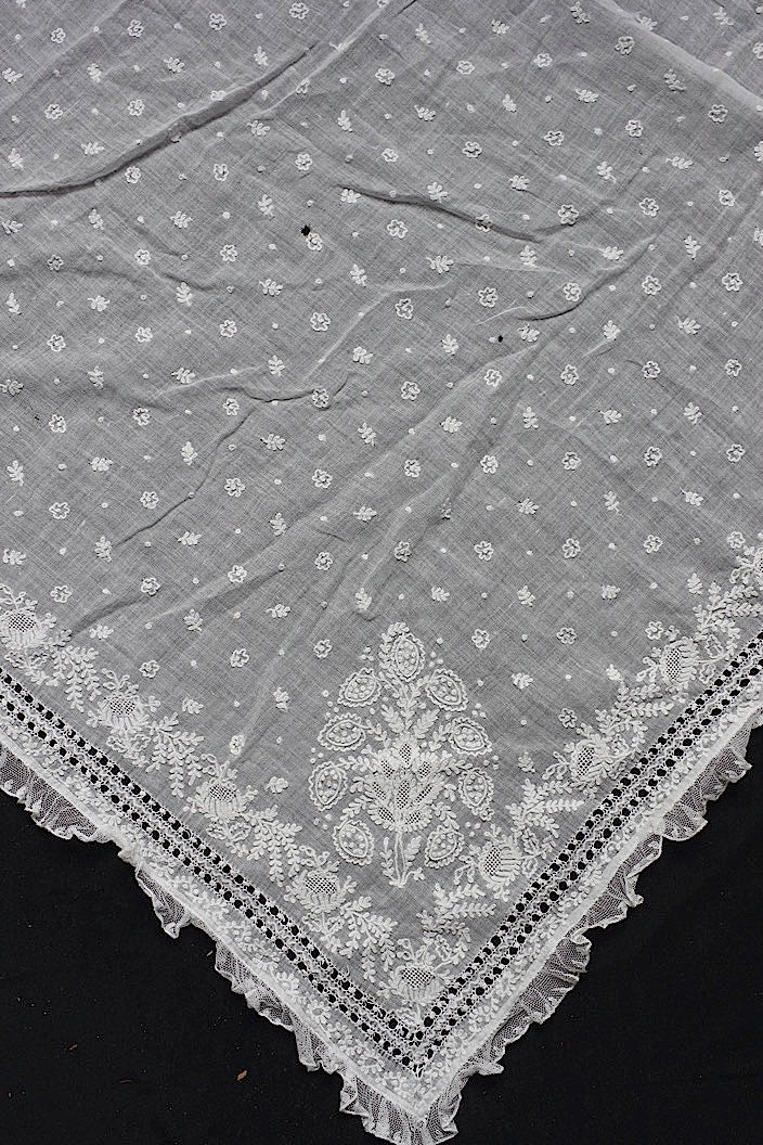 dentelle antique アンティークレース fichu