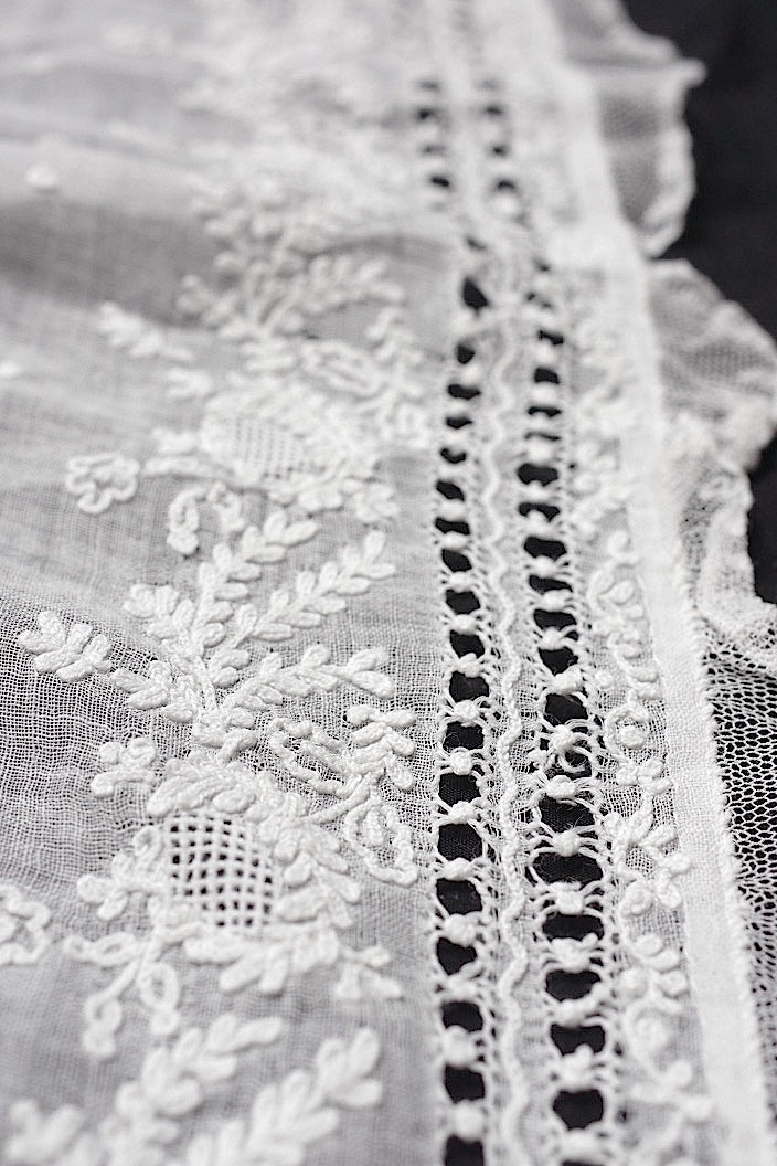 dentelle antique アンティークレース fichu