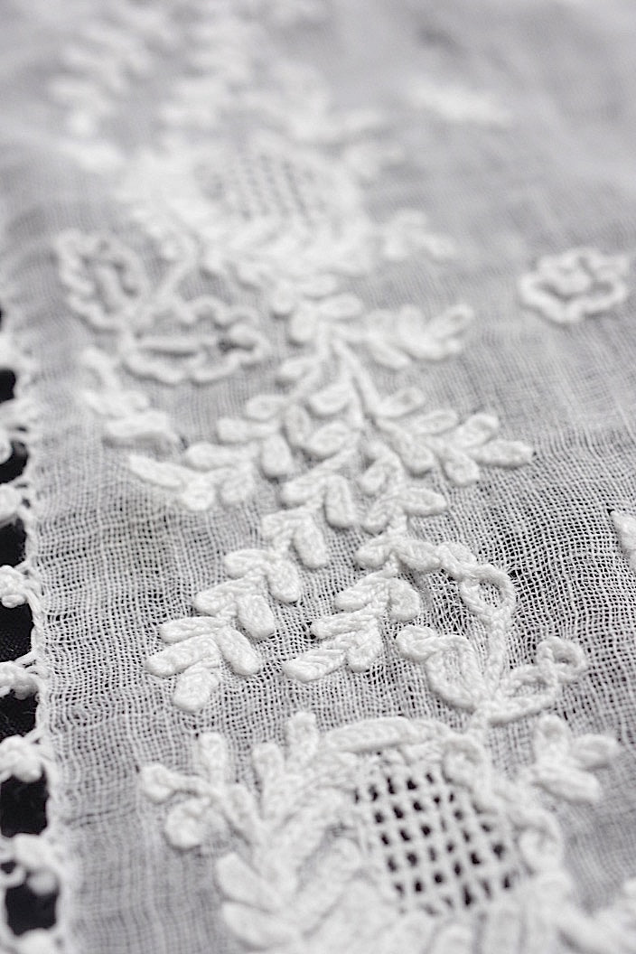dentelle antique アンティークレース fichu