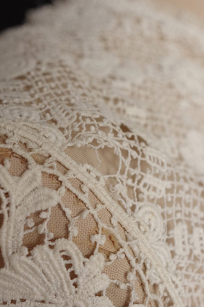 vêtement antique アンティークレースブラウス 羽織 素材補修用 lot