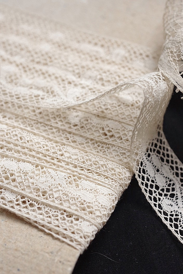 dentelle antique アンティークレース 300cm 1000cm