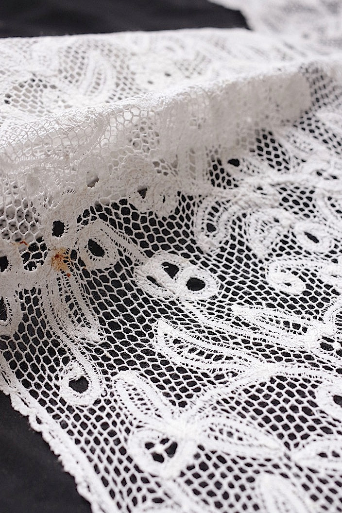 dentelle antique アンティークレース ブロードレース 2種
