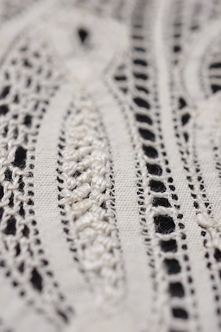 dentelle antique アンティークレース ブロードレース 2種