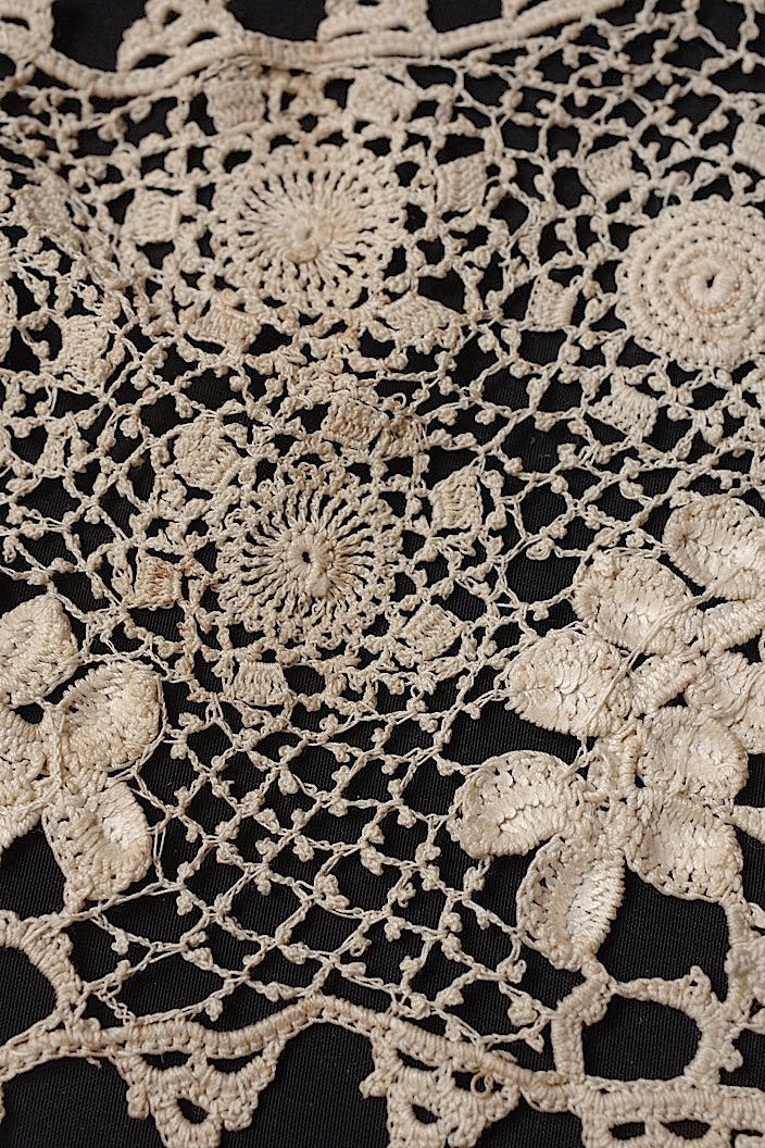 dentelle antique アンティークレース つけ襟 クロシェレース